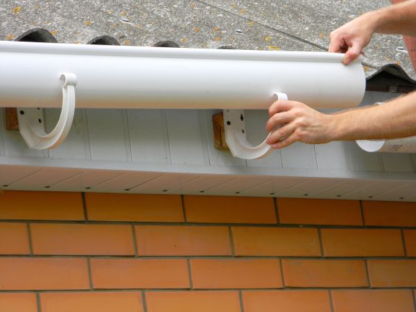 Half Round Gutter Installation in Destin