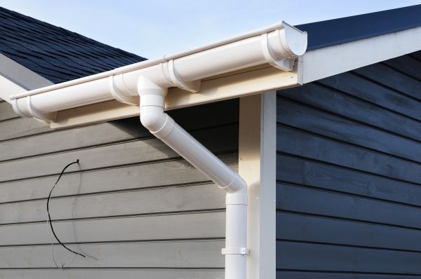 PVC Rain Gutter Installation in Destin