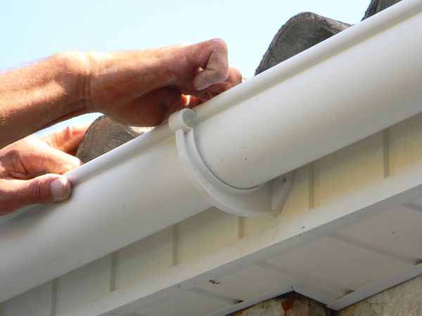 Plastic Gutter Repair in Destin