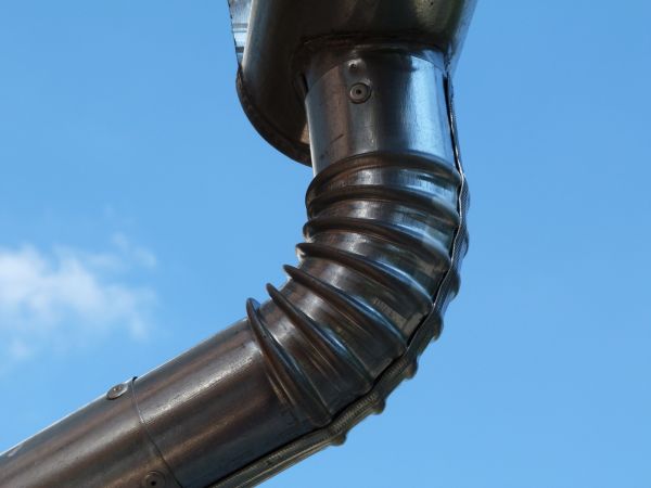 Metal Downspout Installation in Destin